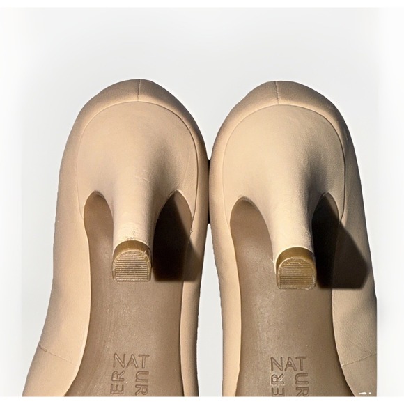 Naturalizer Womens Michelle Taupe Leather Pumps Shoes US Size 6.5 M, EU 36.5 - Picture 8 of 10